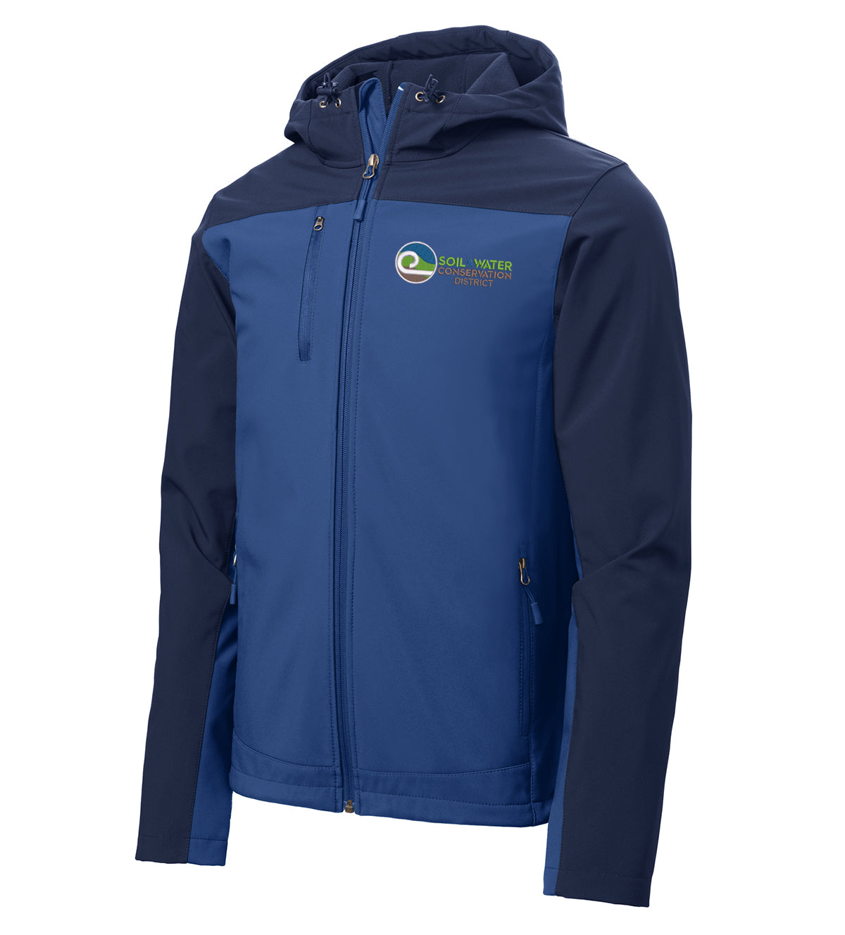 J335 Port Authority® Hooded Core Soft Shell Jacket