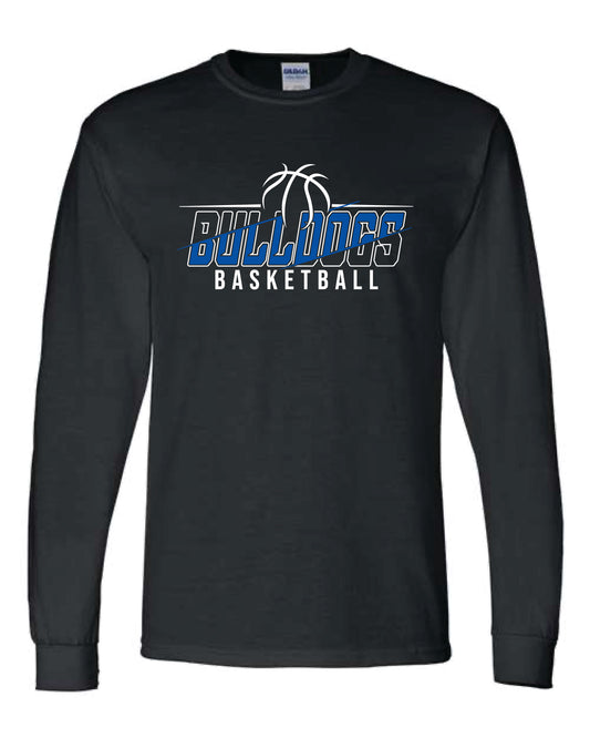 Bulldogs Basketball Diagonal