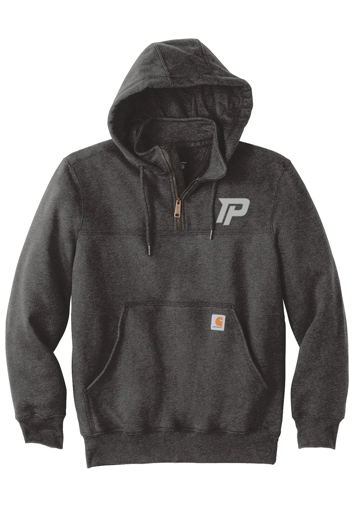 Probation and Parole Logo Carhartt 1/4 Zip Hoodie