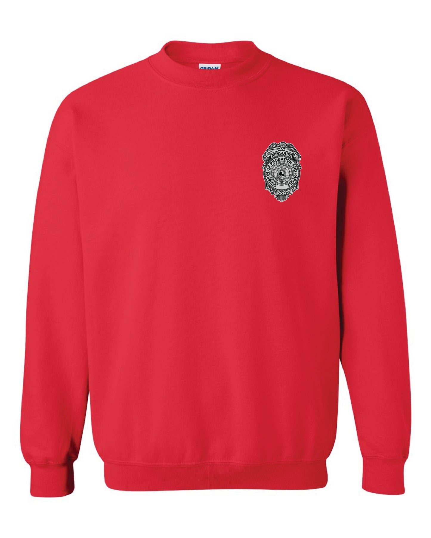 Probation and Parole Badge Gildan Crewneck