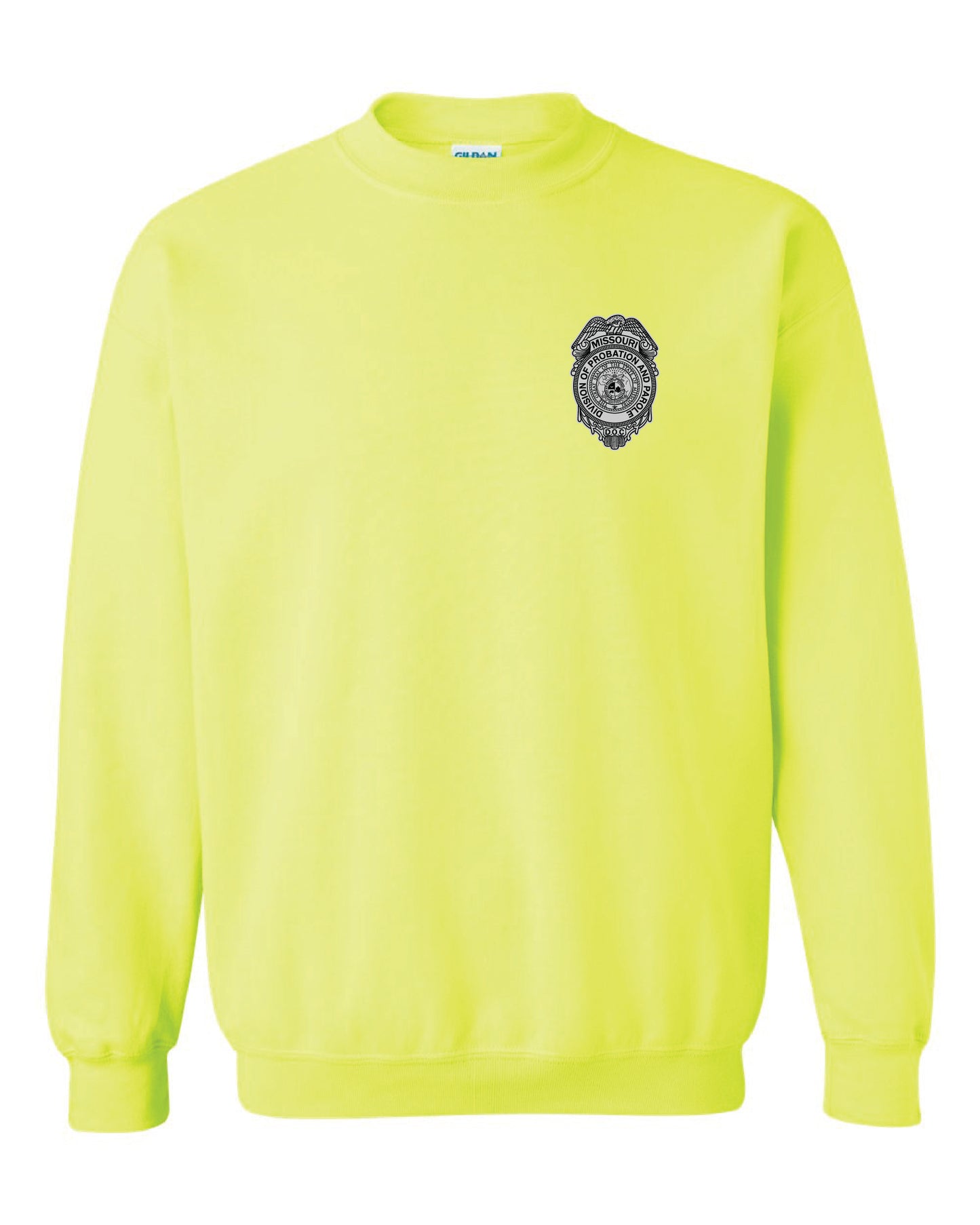 Probation and Parole Badge Gildan Crewneck