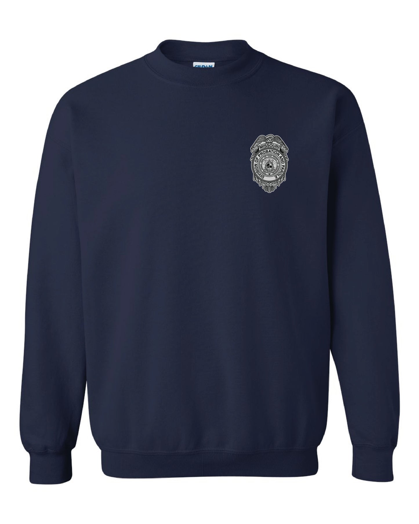 Probation and Parole Badge Gildan Crewneck