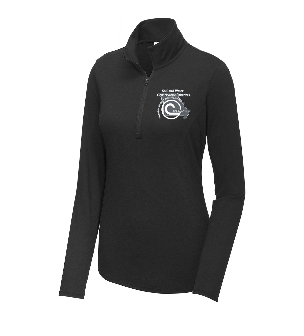 Women's Tri-Blend Wicking 1/4-Zip Pullover