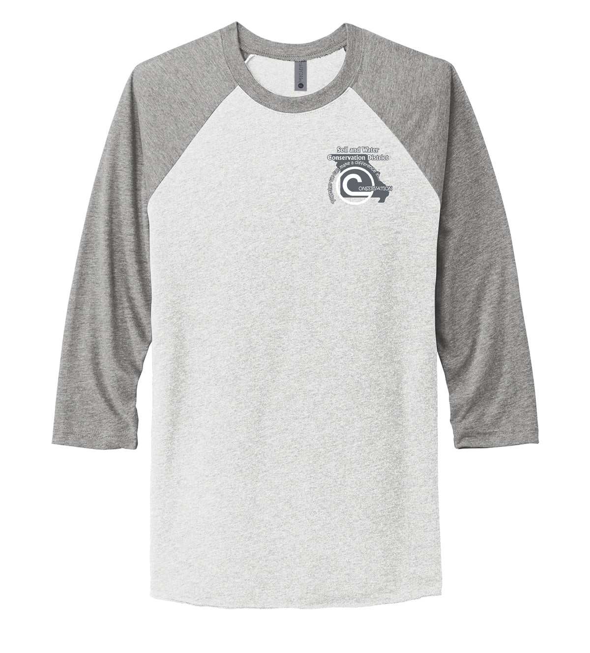 NL6051 Next Level Apparel® Unisex Tri-Blend 3/4-Sleeve Raglan Tee