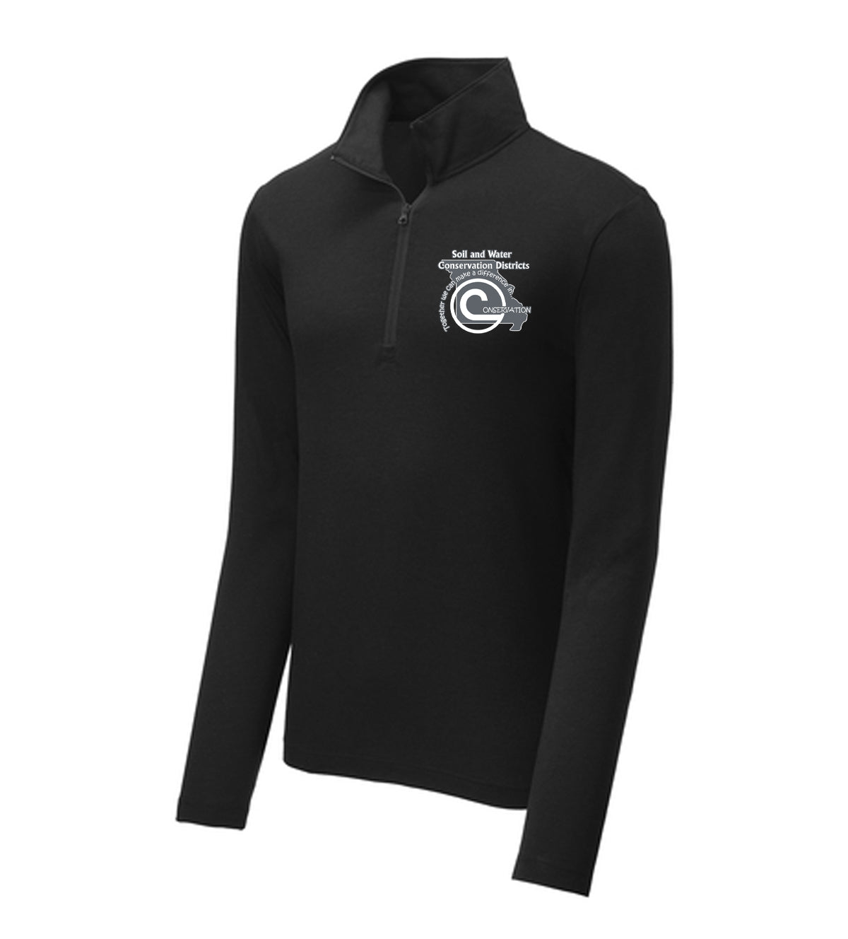 Men's Tri-Blend Wicking 1/4-Zip Pullover