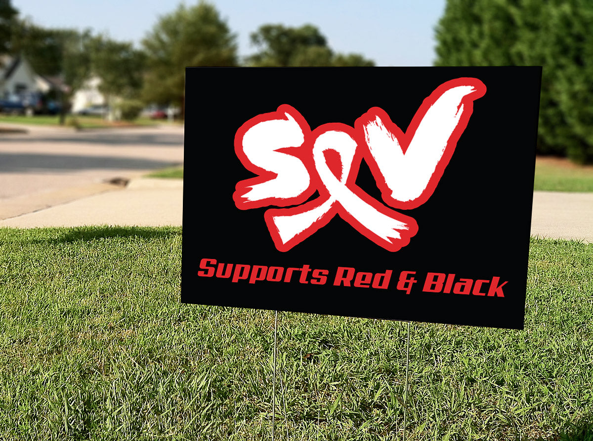 S.E.V. School Spirit Yard Sign