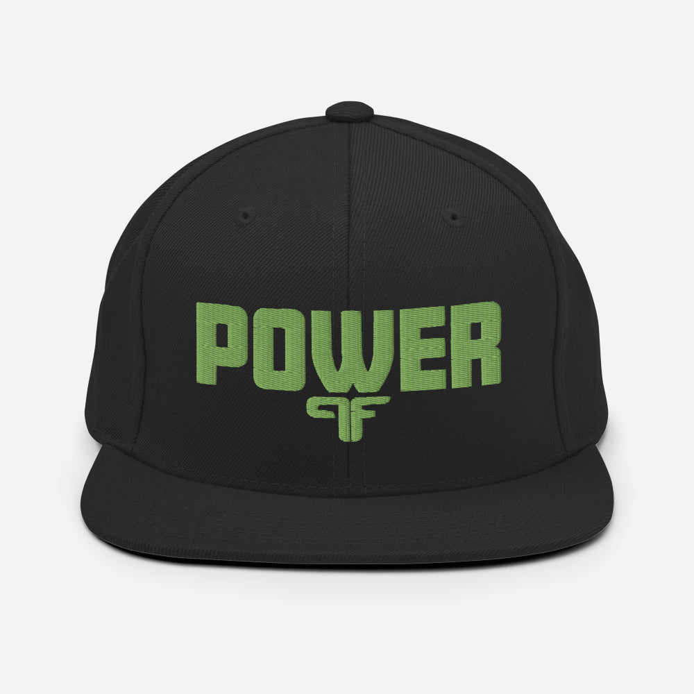 POWER Flat Brim Snapback