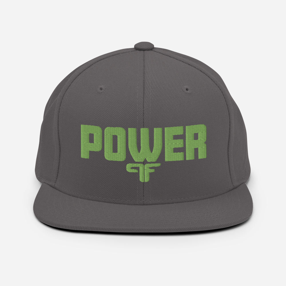 POWER Flat Brim Snapback