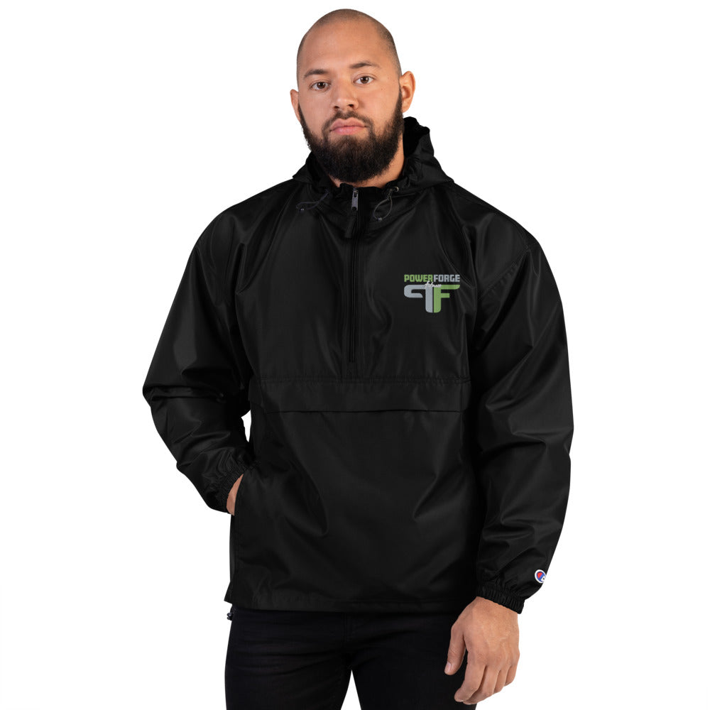 Embroidered Champion Packable Power Forge Jacket