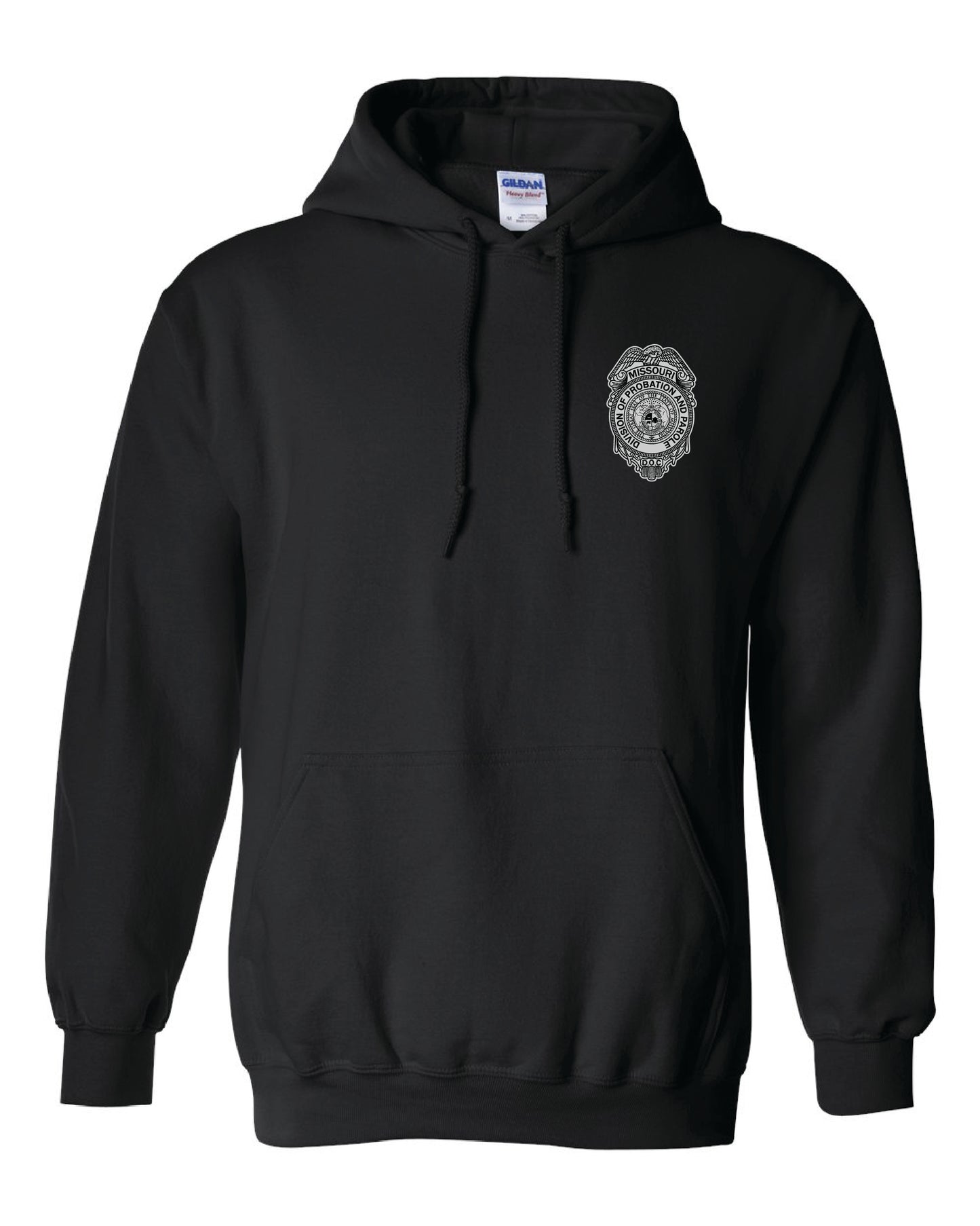 Probation and Parole Badge Gildan Hoodie