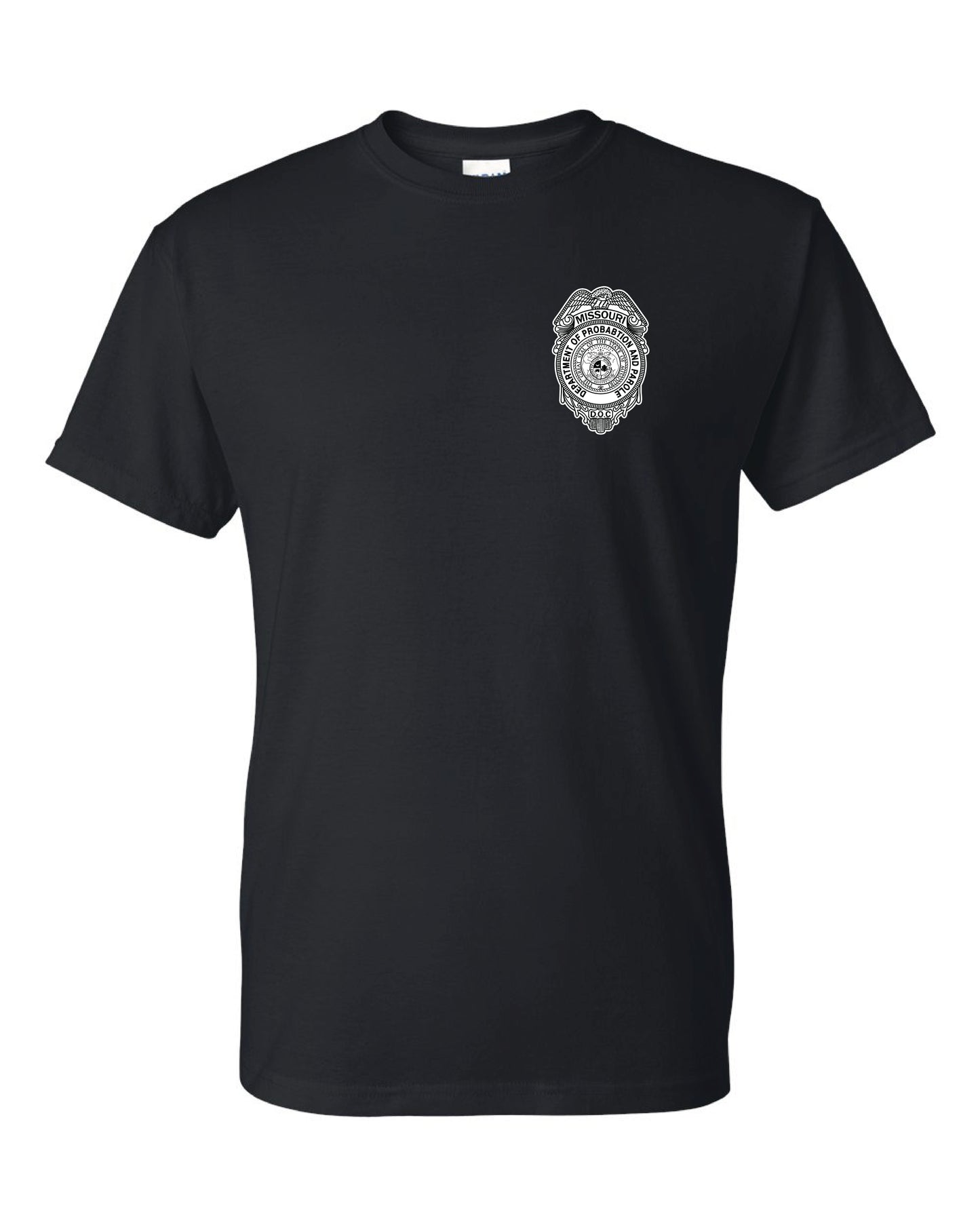 Probation and Parole Badge Gildan Tee