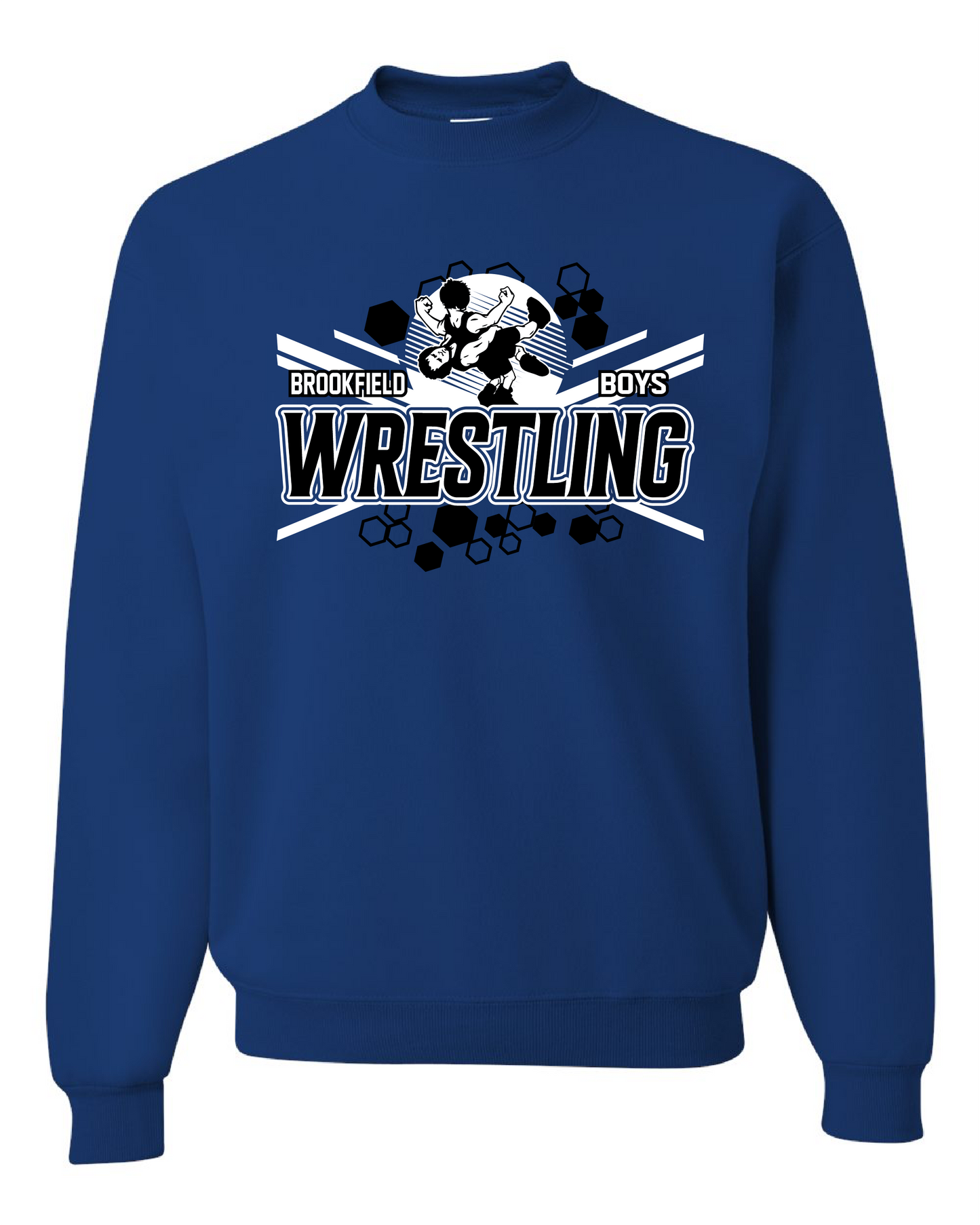 BMS Wrestling Crewneck Sweatshirt