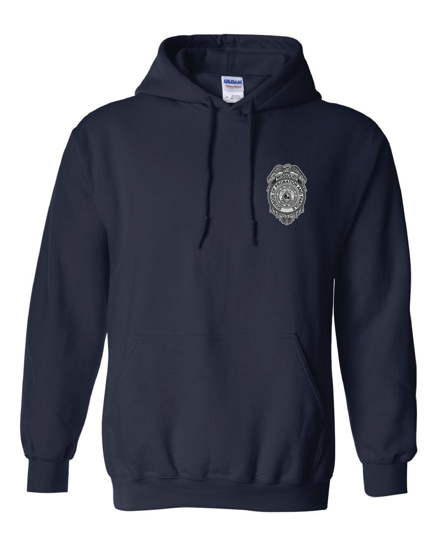 Probation and Parole Badge Gildan Hoodie