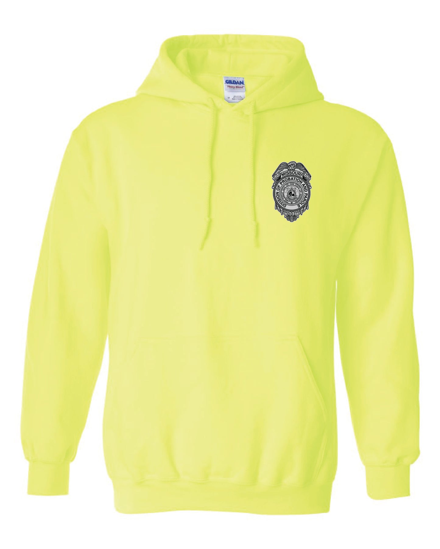 Probation and Parole Badge Gildan Hoodie