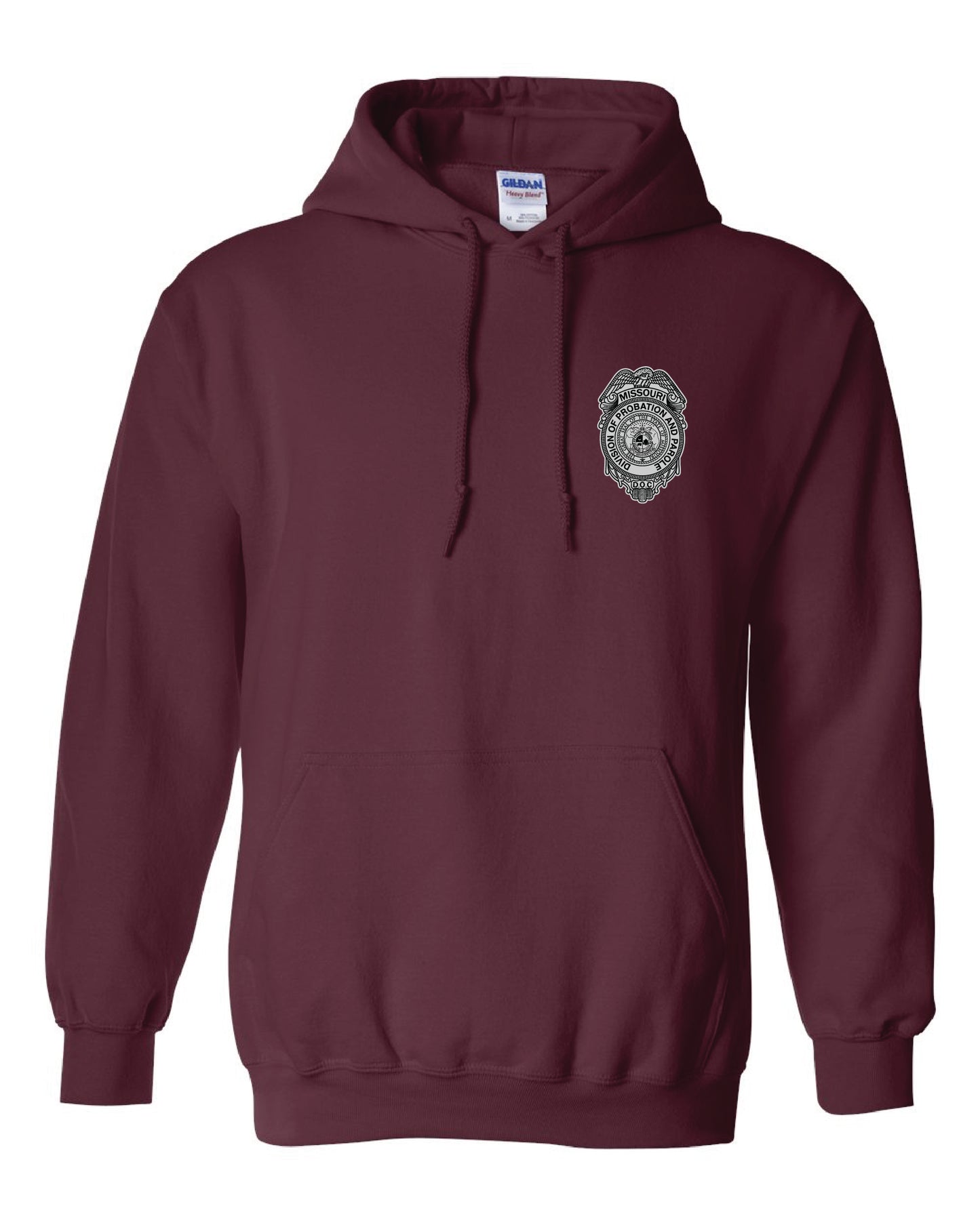 Probation and Parole Badge Gildan Hoodie