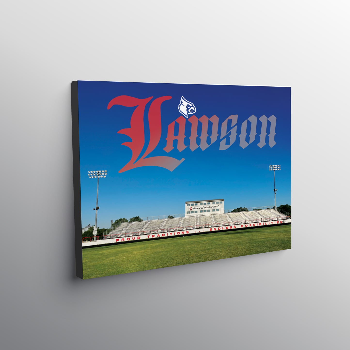 Lawson Football Canvas Wrap