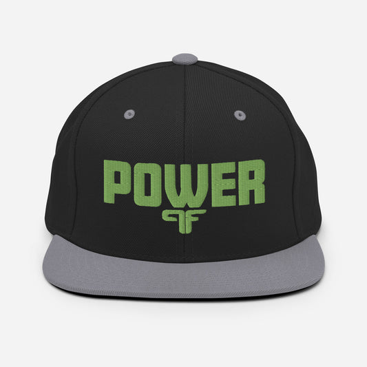 POWER Flat Brim Snapback